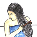 COMBING HAIR