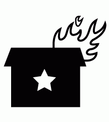 Police Station On Fire