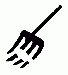 Broken Garden Spade