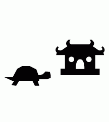 Tortoise Belonging To Temple