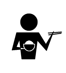 Eating Rice