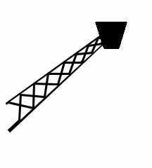 Sky Ladder Used By Fireman