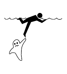 Legs Pulled By Water Ghost