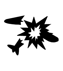 Aeroplane On Fire