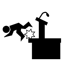 Announcer Fell Off Stage