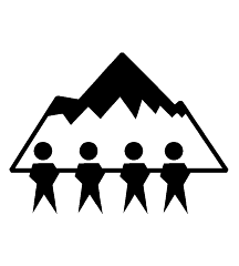 Assembled At Foot Of Mountain
