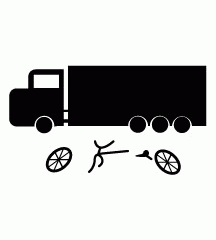 Bicycle And Trailer Accident