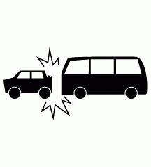 Car And Van Accident