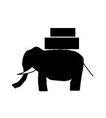 Elephant Carrying Goods
