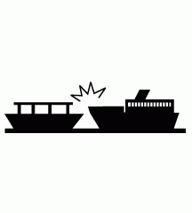 Ferry And Ship Accident