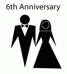Iron Or 6th Wedding Anniversary