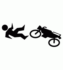 Fell From Motorcycle