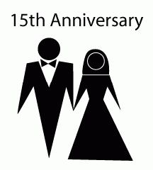 Crystal Or 15th Wedding Anniversary