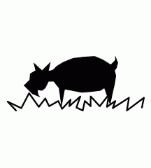 Goat Eating Grass