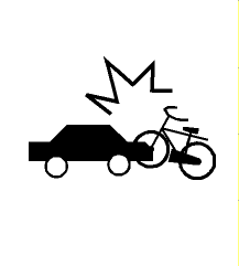 Car And Bicycle Accident