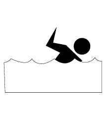 Naked Woman Swimming