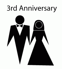 Leather Or 3rd Wedding Anniversary