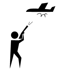 Shooting Aeroplane