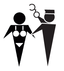 Tranvestite Detained By Police
