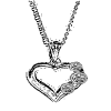 Heart-shaped pendant