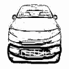Car's front bumper