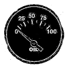 Automobil oil meter