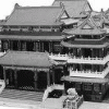 Chinese temple warden