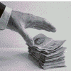 Taking money