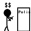 Arrested for corruption
