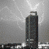 Struck by thunder
