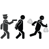 Chase after the thief